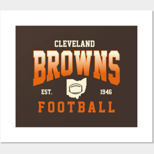 Cleveland Browns Football Posters and Art